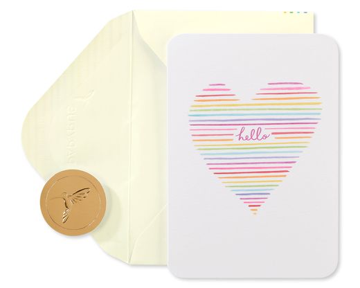Heart Boxed Blank Note Cards with Envelopes 14-Count