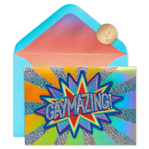 You Always Will Be Gaymazing Birthday Greeting Card for LGBTQIA+