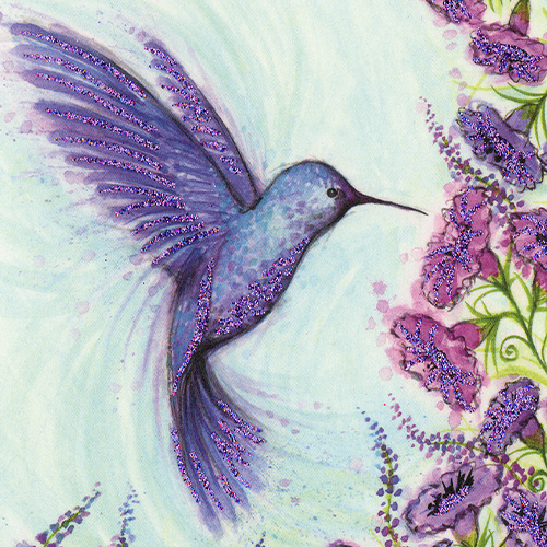 Bella Hummingbird Wallpaper