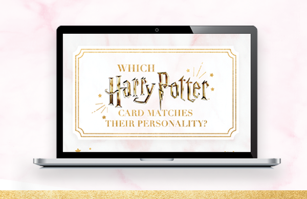 Harry Potter Quiz on laptop
