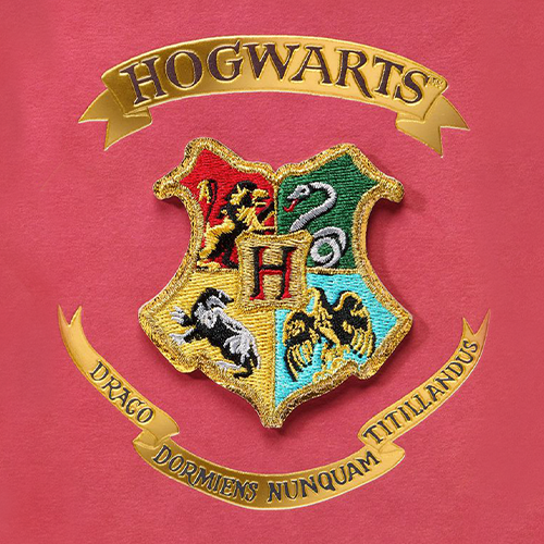 Hogwarts crest patch wallpaper